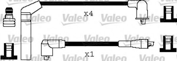 346210 Valeo Комплект проводов зажигания