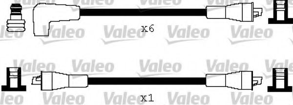 346188 Valeo Комплект проводов зажигания для Jaguar XJ