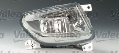 088016 Valeo Передняя противотуманная фара для Peugeot 607