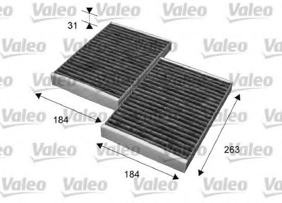 715643 Valeo Фильтр салона