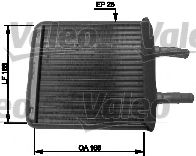 812409 Valeo Радіатор пічки