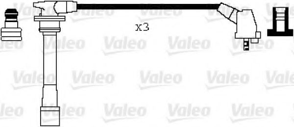 346002 Valeo Комплект проводов зажигания