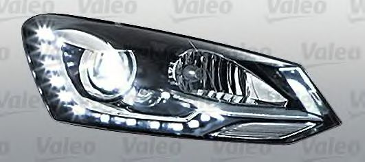 044451 Valeo Основная фара для Volkswagen Polo
