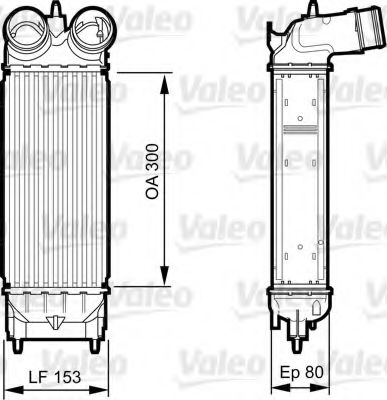 818244 Valeo Інтеркулер