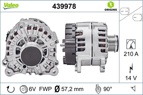 439978 Valeo Генератор