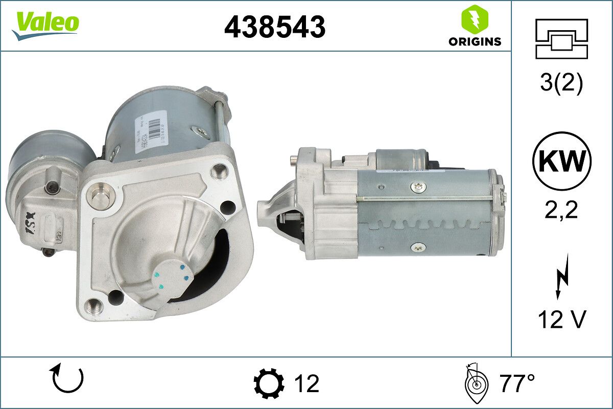 438543 Valeo Стартер
