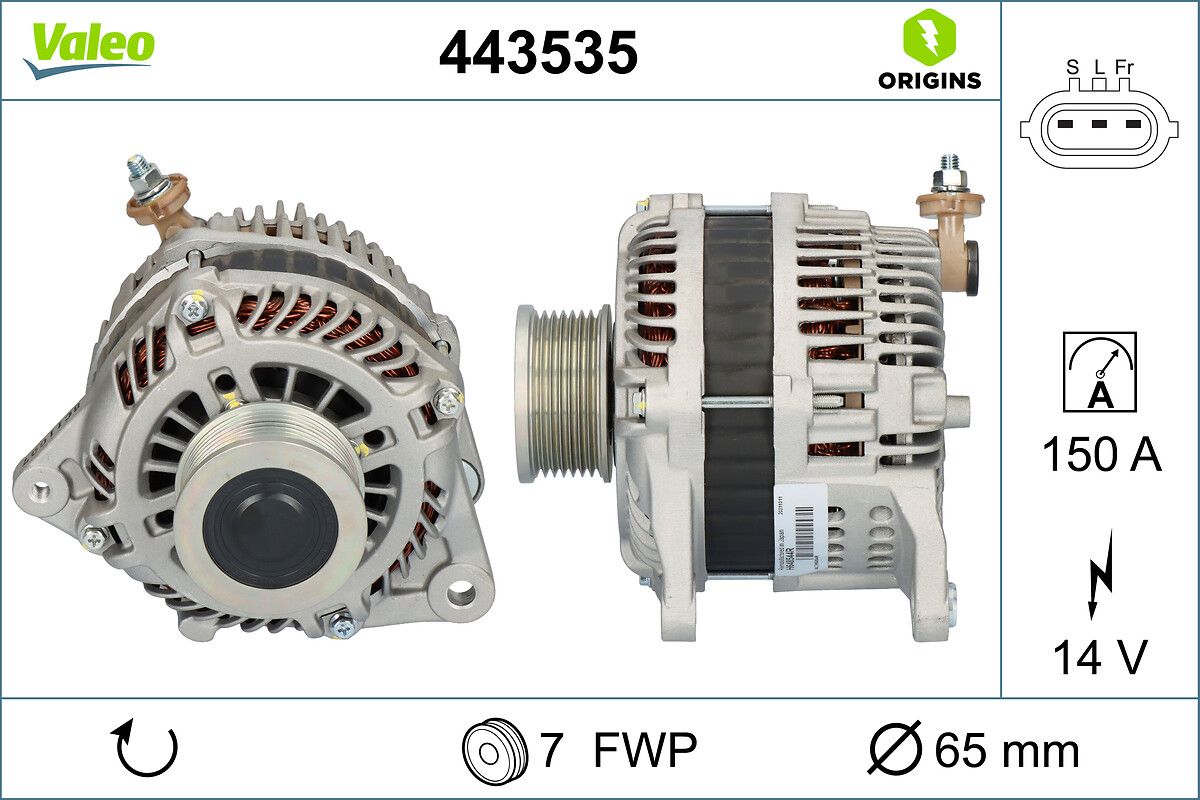 443535 Valeo Генератор