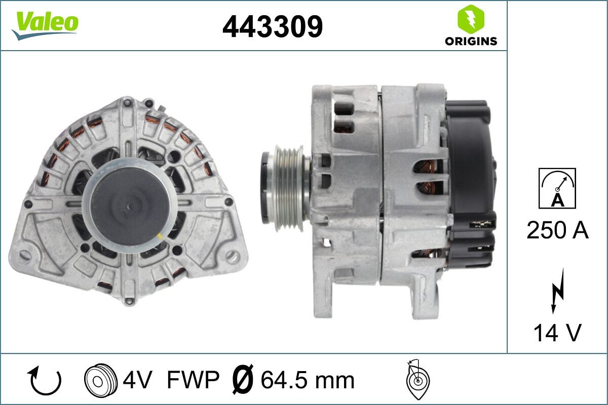 443309 Valeo Генератор
