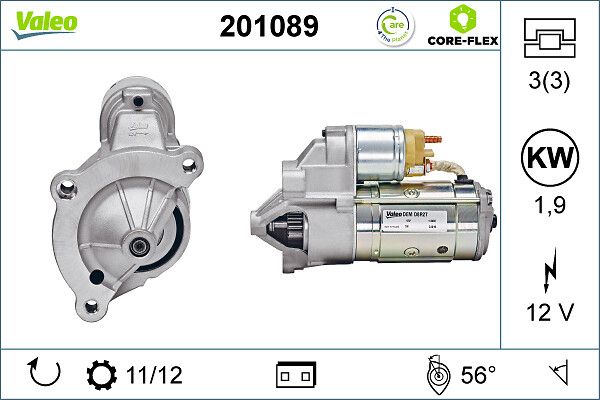 201089 Valeo Стартер