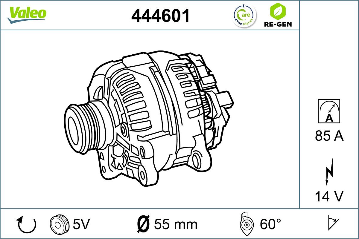 444601 Valeo Генератор