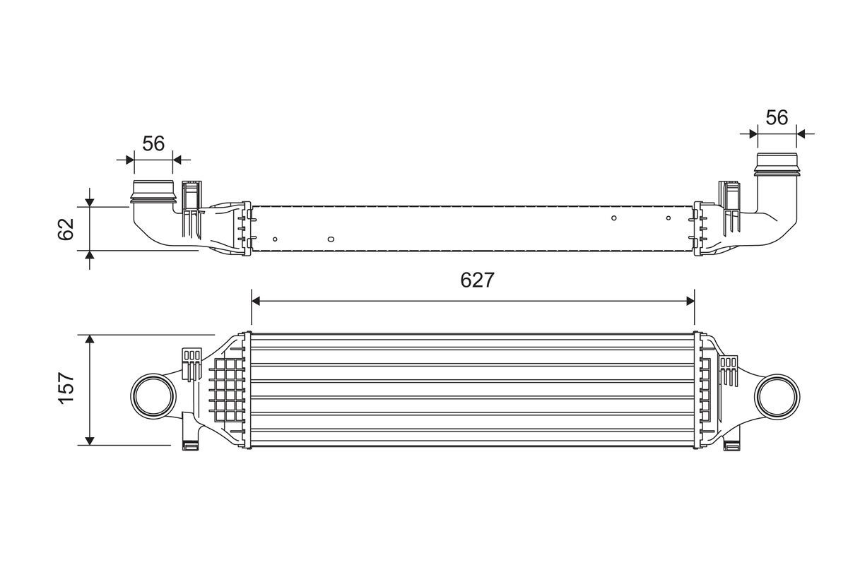 818624 Valeo Інтеркулер