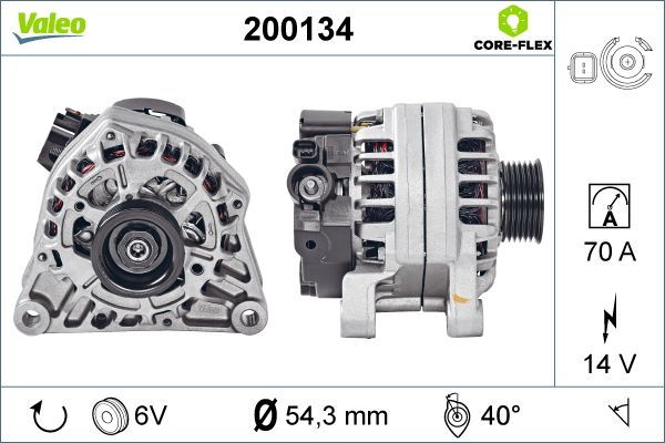 200134 Valeo Генератор