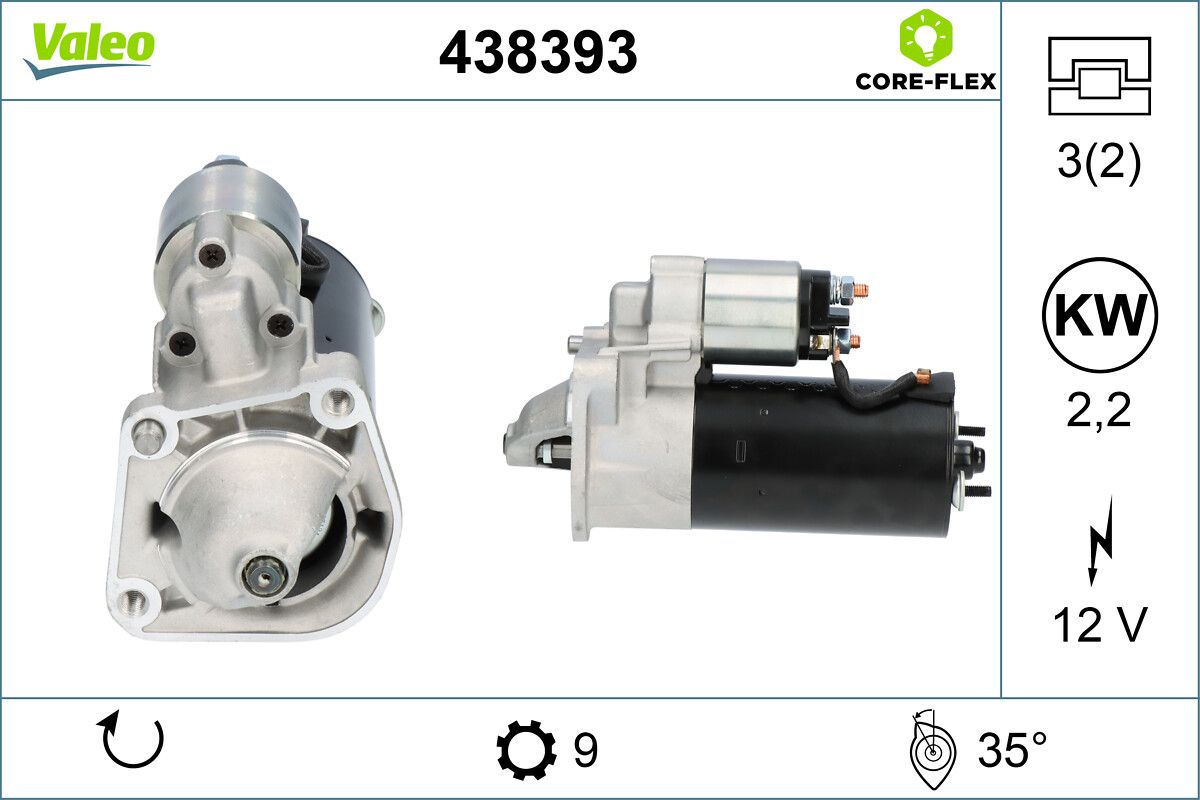 438393 Valeo Стартер
