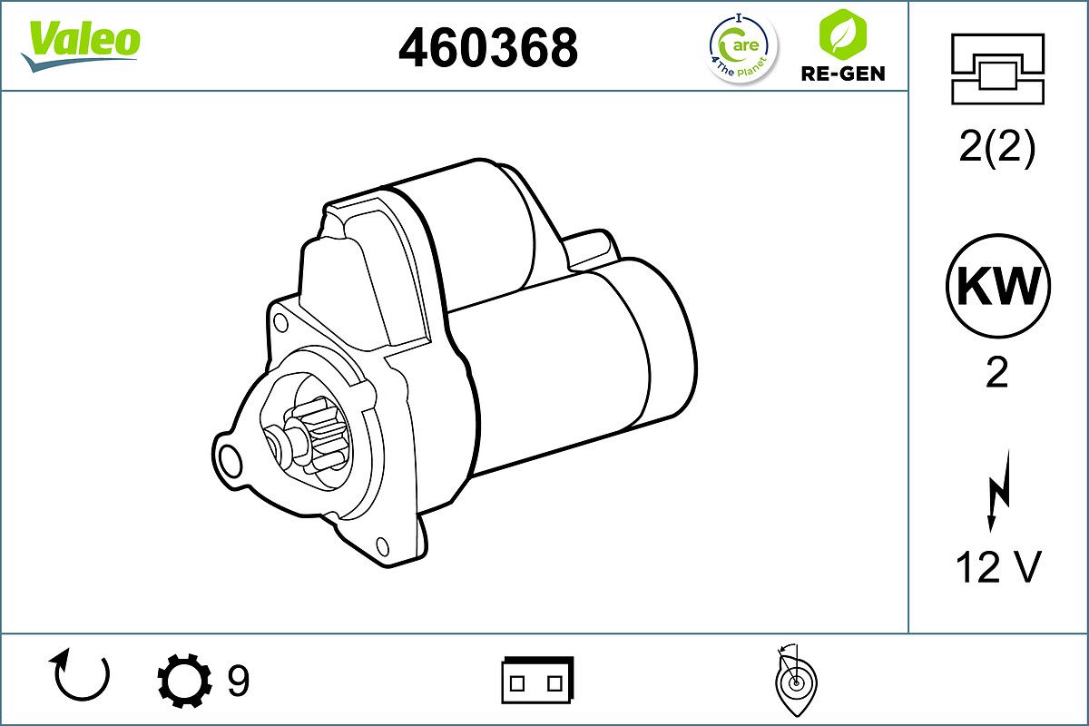 460368 Valeo Стартер