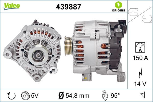 439887 Valeo Генератор