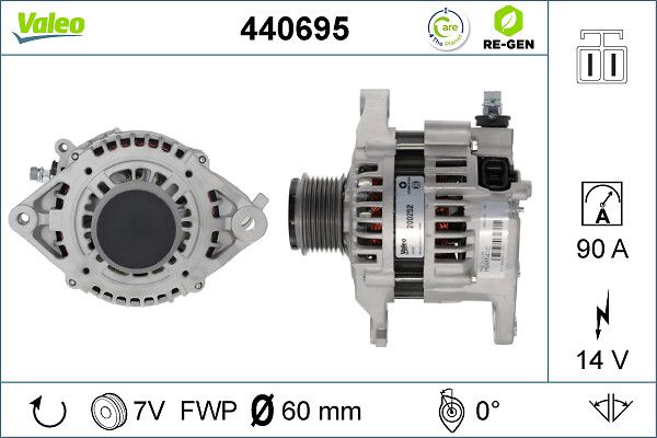440695 Valeo Генератор
