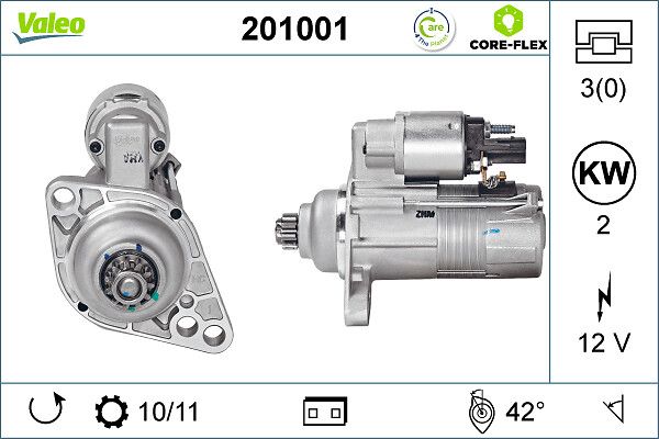 201001 Valeo Стартер