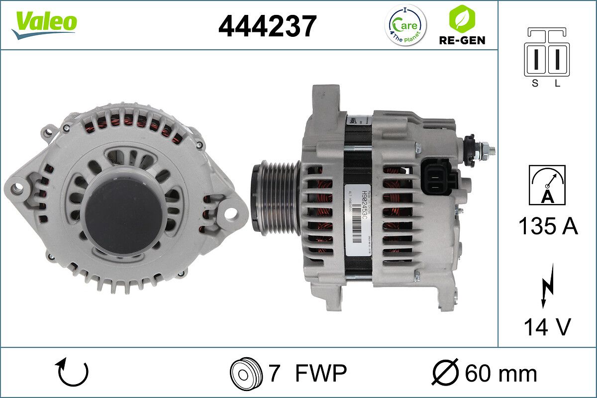 444237 Valeo Генератор