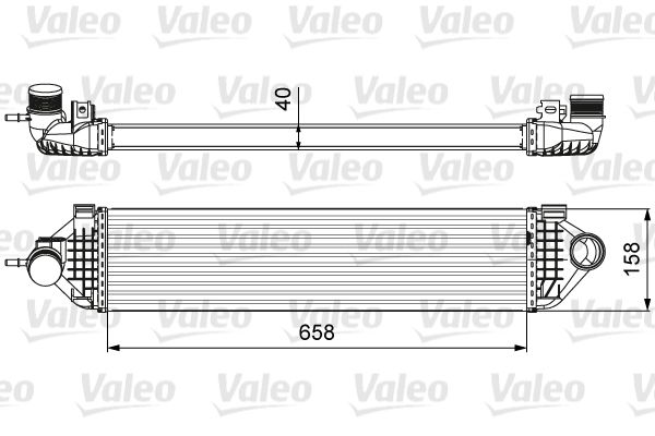 818600 Valeo Інтеркулер