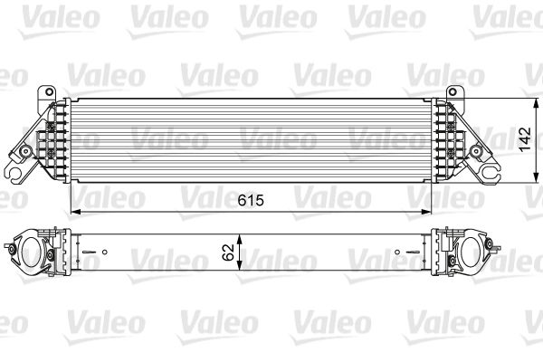 818630 Valeo Інтеркулер