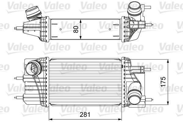 818666 Valeo Интеркулер