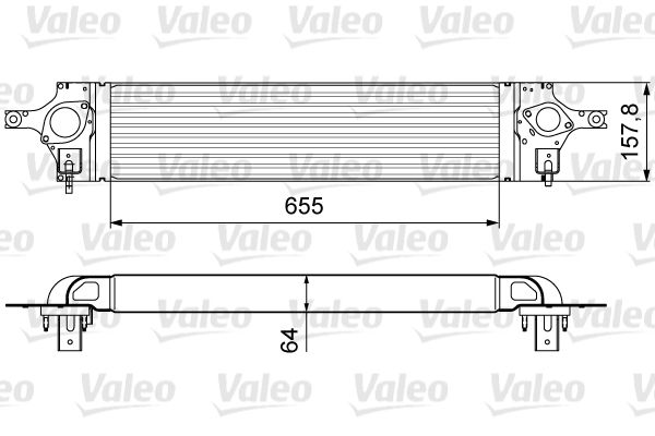 818358 Valeo Интеркулер