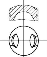 87-528500-00 Nüral Поршень двигуна для Alfa Romeo 75