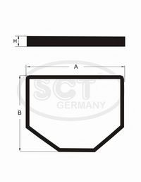 Фильтр салона SCT Germany SAK 266