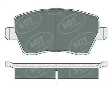 sp383pr SCT Germany Гальмівні колодки