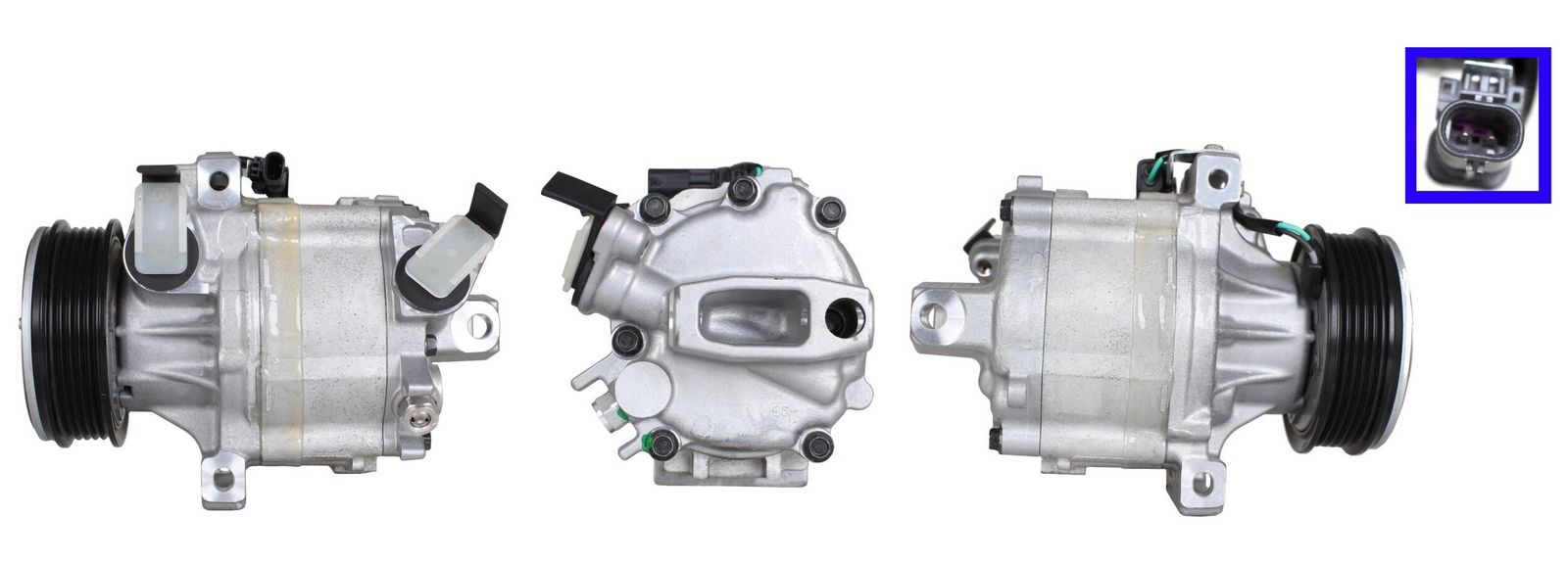 511124 Elstock Компрессор кондиционера для Opel Karl