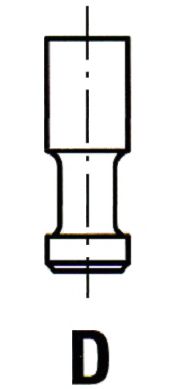 VL090200 IPSA Впускний клапан для Fiat Cinquecento
