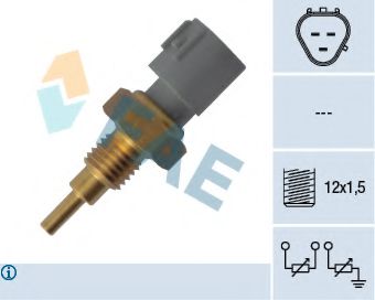 33910 FAE Датчик температуры охлаждающей жидкости