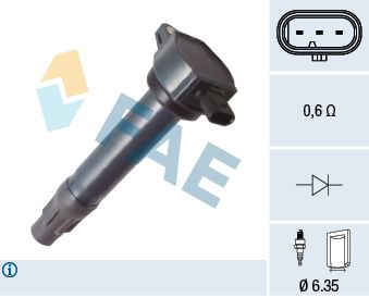 80380 FAE Котушка запалювання