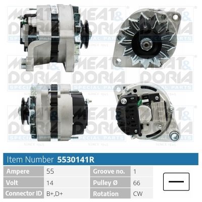 5530141r Meat & Doria Генератор
