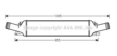 AI4294 AVA Quality Cooling Интеркулер