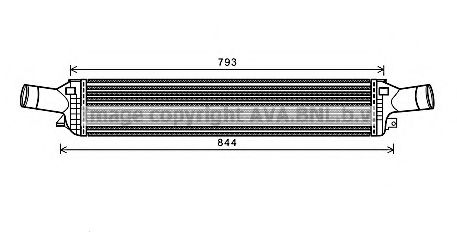 AIA4319 AVA Quality Cooling Інтеркулер