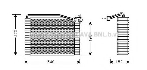 AIV149 AVA Quality Cooling Испаритель кондиционера