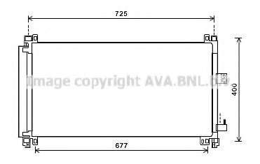 CN5273D AVA Quality Cooling Радиатор кондиционера