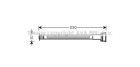 CND225 AVA Quality Cooling Осушитель кондиционера