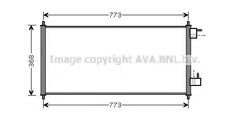 FDA5361 AVA Quality Cooling Радиатор кондиционера