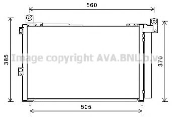 FDA5486D AVA Quality Cooling Радіатор кондиціонера