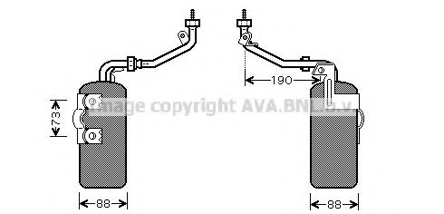 FDD387 AVA Quality Cooling Осушитель кондиционера