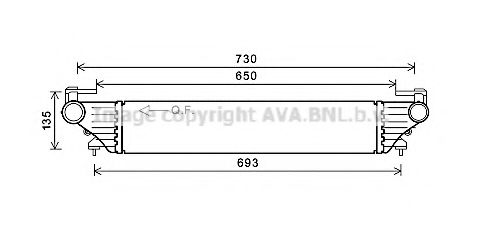 FT4415 AVA Quality Cooling Интеркулер