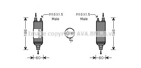 HYD117 AVA Quality Cooling Осушитель кондиционера