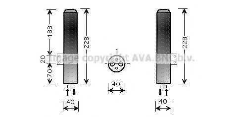 HYD193 AVA Quality Cooling Осушитель кондиционера
