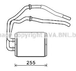 IV6105 AVA Quality Cooling Радіатор пічки