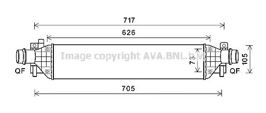 OLA4650 AVA Quality Cooling Інтеркулер
