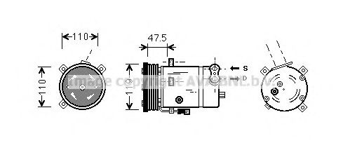 OLAK277 AVA Quality Cooling Компресор кондиціонера