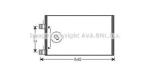 RTA5444 AVA Quality Cooling Радіатор кондиціонера