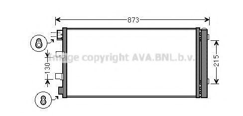 RTA5475D AVA Quality Cooling Радіатор кондиціонера
